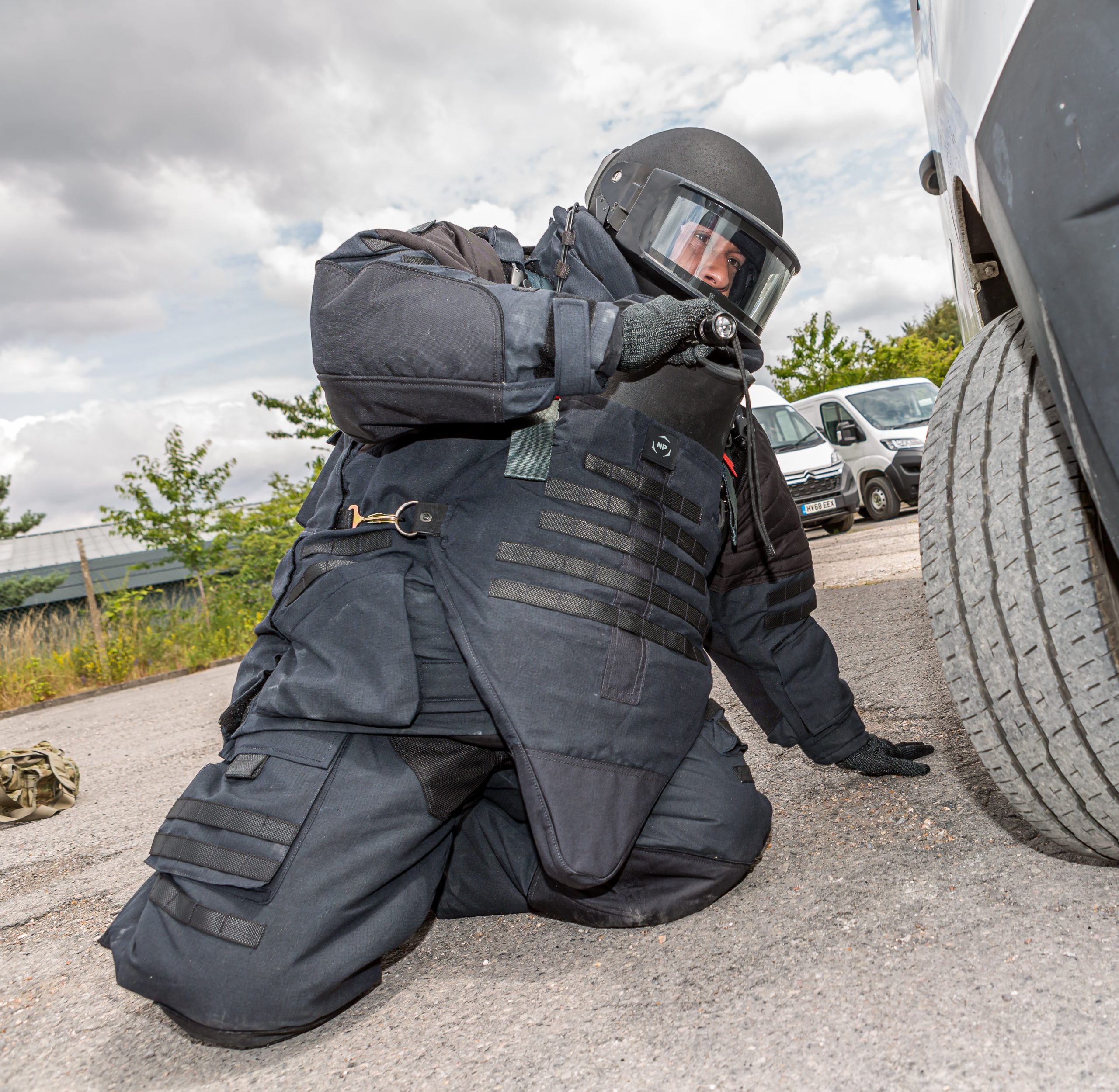 Bomb Suit Helmet